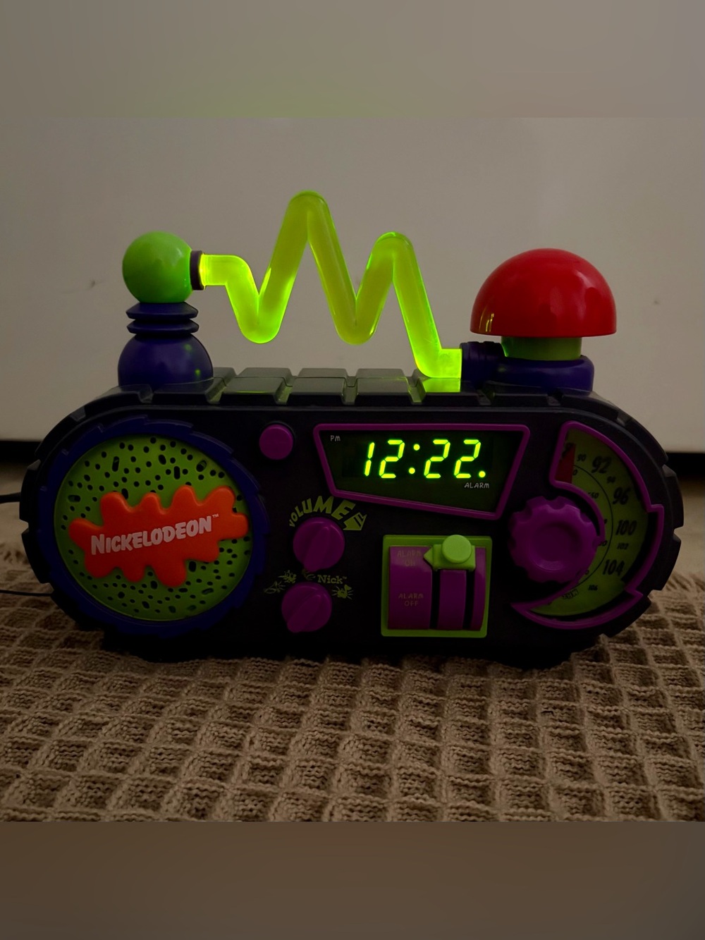 Vintage Nickelodeon Time Blaster Radio/Alarm Clock - Picture 2 of 12